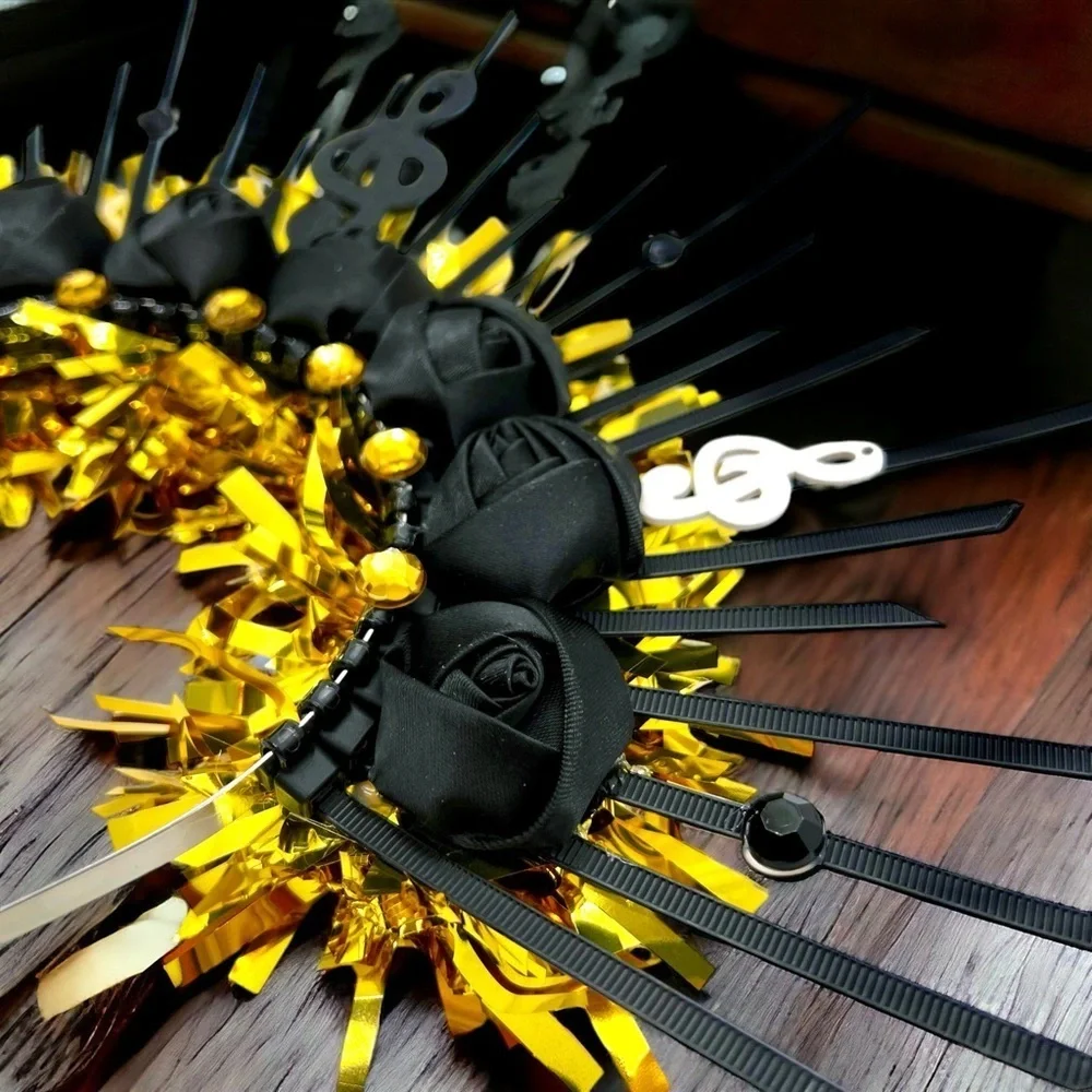 Unique Jazz Fest Headpiece – New One-of-a-Kind Music-Inspired Accessory!